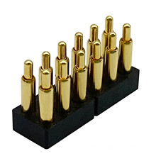 12pin Metal Spring Loaded Pogo Pins Connectors Header Plug Insert  Lithium Battery Connectors Male Female Charge